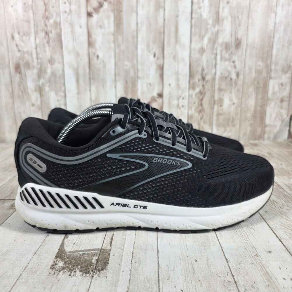 Brooks Ariel GTS 23 Womens Running Shoes Black Wide 11.5 1203901D090